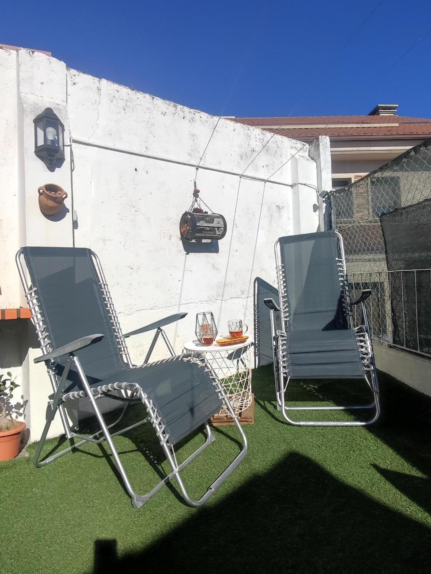 הוילה וילאגרסיה דה ארוסה La Casucha Junto Al Mar מראה חיצוני תמונה